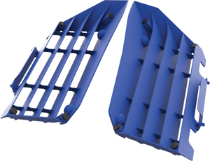 Radiator Louver Cover (Blue) - For 14-18 Yamaha YZ250F YZ450F WR250F