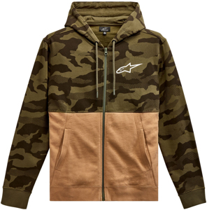 Alpinestars Camo Block Hoodie Military/Sand Large