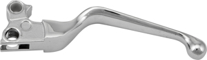 Wide V-Cut Clutch Lever - Chrome - For 96-06 BT, 07-13 Dyna/Softail, 96-03 XL