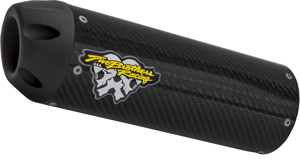 Black Hurricane Slip On Exhaust - For 11-24 GSXR600/750