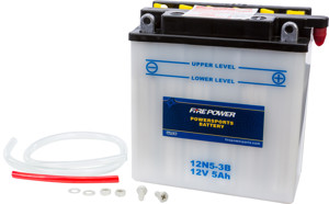 12V Standard Battery - Replaces 12N5-3B