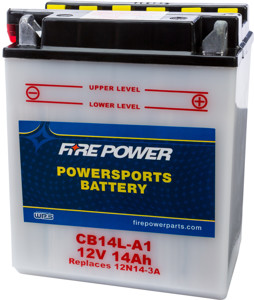 12V Heavy Duty Battery - Replaces YB14L-A1