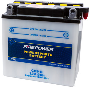 12V Heavy Duty Battery - Replaces YB9-B