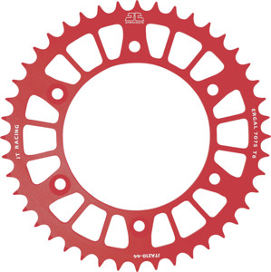 Red Aluminum Rear Sprocket - 44 Tooth 520 - For Honda CR/F XR & Beta RR