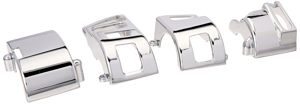 Chrome Handle Bar Control Covers - For 99-09 Yamaha V Star 1100 Custom