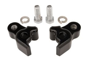 Black Rear Lowering Block Kit