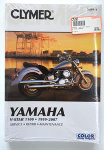 *NOS* Shop Repair & Service Manual - Soft Cover - For 99-07 Yamaha V-Star 1100