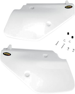 Side Panels - White - For 90-99 Suzuki DR250 DR350 /S /SE