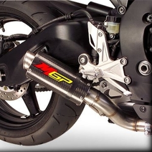 Carbon Fiber MGP Growler Slip On Exhaust - For 08-16 Honda CBR1000RR