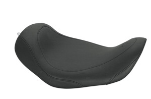 Tripper Smooth Solo Seat Black Low - For 06-17 Harley Dyna