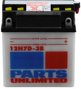 Battery 12V 7Ah - Replaces 12N7D-3B