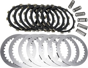 DRCF Complete Clutch Kit - CFK Plates, Steels, & Springs