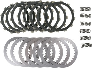 DRCF Complete Clutch Kit - CFK Plates, Steels, & Springs