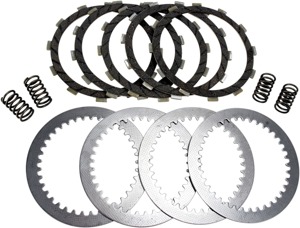 DRC Complete Clutch Kit - Cork CK Plates, Steels, & Springs - For 98-02 Arctic Cat 400