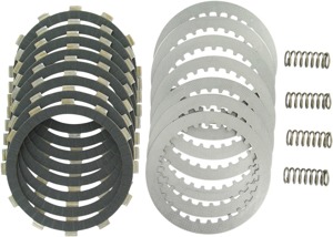 DRCF Complete Clutch Kit - CFK Plates, Steels, & Springs - For 09-10 Honda CRF450R