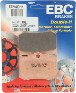 Sintered Double-H Brake Pads