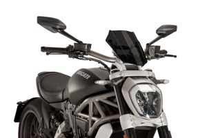 Next New Gen Dark Smoke Windscreen - Ducati XDiavel