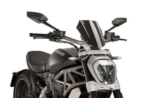 Next New Gen Black Windscreen - Ducati XDiavel