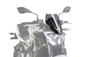 Touring Windscreen NNG Sport Dark Smoke - For Kawasaki Z650