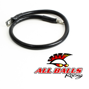 All Balls Racing Battery Cable 21in - Black
