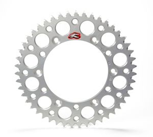 08-14 Kawasaki KFX 450R Rear Sprocket Grooved - Silver 520-38 Teeth