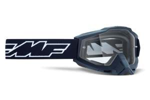 FMF Powerbomb Rocket Black Goggles Clear Lens