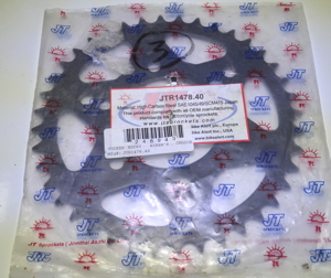 Steel Rear Sprocket - 40 Tooth 520 - For Ninja & Polaris Scrambler Trail