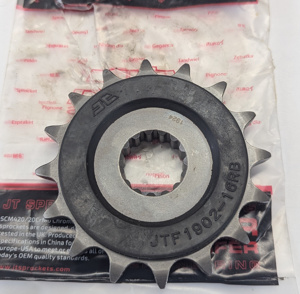 Front Steel Countershaft Sprocket w/ Rubber Damper - 16 Tooth 520 - *OPEN BOX*