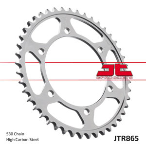 Steel Rear Sprocket - 46 Tooth 530 - For 85-99 Yamaha FZ FZR FZX 600/700/750