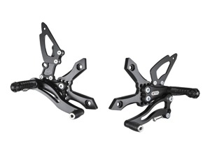 Adjustable Rearsets - For 07-12 Kawasaki Z750 / Z1000