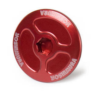 Large Engine Timing Plug - Red - Replaces Yamaha 90340-36004-00 / 90340-36002-00