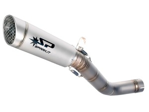 Grid-O Titanium Slip On Exhaust - For 17-20 Aprilia RSV4