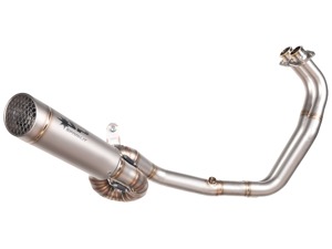 Grid-O Titanium Stainless Full Exhaust - For 2022 Yamaha R7 & 14-22 MT-07