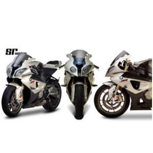 Light Smoke SR Series Windscreen - For 10-14 BMW S1000RR