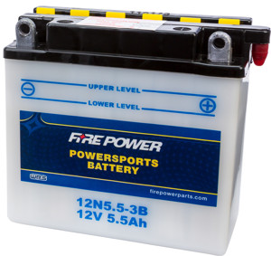 12V Standard Battery - Replaces 12N5.5-3B