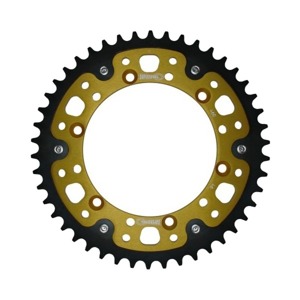 Stealth Rear Sprocket 46T Gold - Kawasaki KX KDX KLX