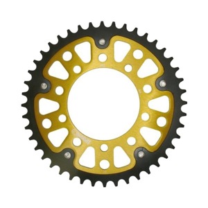 Stealth Rear Sprocket 44T Gold - Aprilia