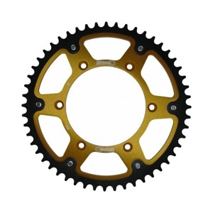 Stealth Rear Sprocket 52T Gold - Suzuki RM RMZ dr