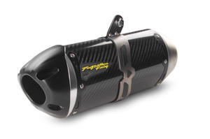 S1R Carbon Fiber Slip On Exhaust - For 06-07 Suzuki GSXR600/750