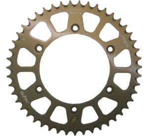 Works Triplestar Aluminum Rear Sprocket 48T - For DRZ400 E/S/SM, KLX400, RM 125/250, RMZ250/450