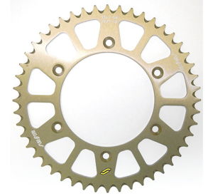 Works Triplestar Aluminum Rear Sprocket 53T - For 90-20 Husq KTM Husaberg