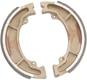 Grooved Organic Brake Shoes - For 86-88 Cagiva WMX125 WMX250