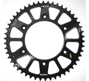 Works Triplestar Aluminum Rear Sprocket 52T - Black