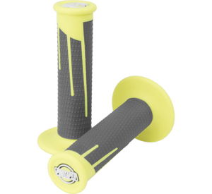 Clamp On Full Diamond Grip System - Neon Yellow & Dark Gray