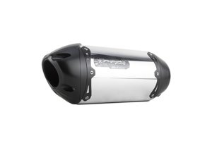 S1R Black Aluminum Slip On Muffler - For 17-19 Kawasaki Z900