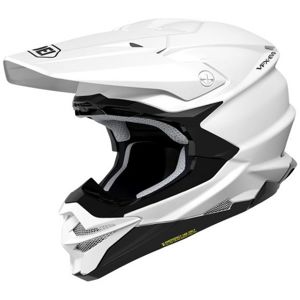 VFX-EVO Solid White Off-Road Helmet Small