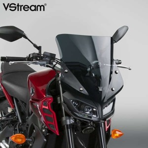 Dark Smoke VStream+ Sport Windscreen - For Yamaha FZ-09 / MT-09