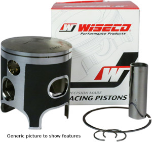 Racers Elite Piston Kit 54.50mm Bore (+2.00mm) - Kawasaki KX100