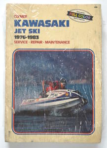 Shop Repair & Service Manual - Soft Cover - For 76-83 Kawasaki Jet Ski