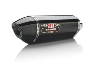 Race R77 Carbon Fiber Slip On Exhaust - For 15-16 Honda CBR300R/CB300F